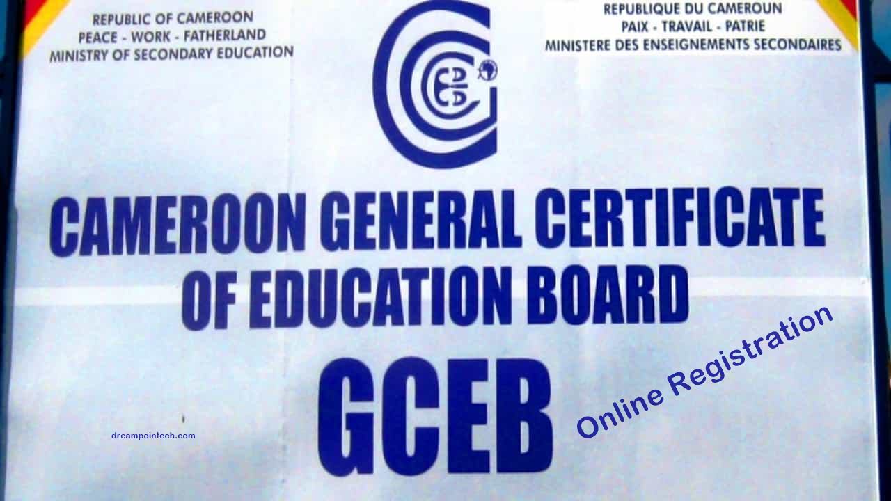 Cameroon GCE Online Registration Process